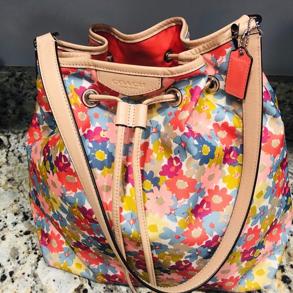 🔥SALE COACH Hadley Floral Shoulder Bag - Picture 3 of 8